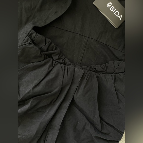 Black Button Up Blouse - Picture 4 of 4